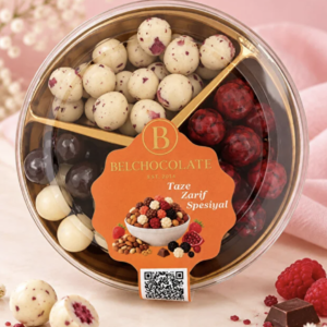 Gül Yapraklı Fındık Draje - 200 Gr.
